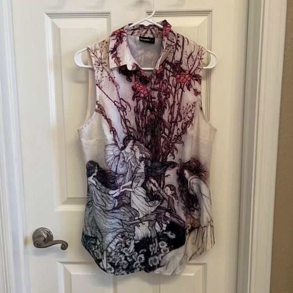 Blackmilk Fairybook Business Time Shirt - Picture 4 of 5